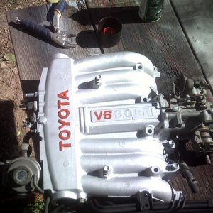 Upper intake paint!!!