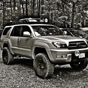 Black and White 4runner