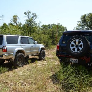 Mine and BigRogers' rigs