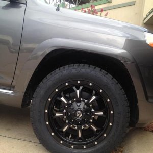 New Fuel Krank 20" - Nitto Terra Grappler AT 275 55/R20