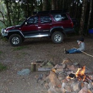 At Koombaloomba campsite