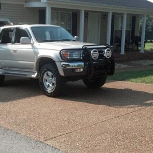 Added Tacoma wheels & BFG mud terrains