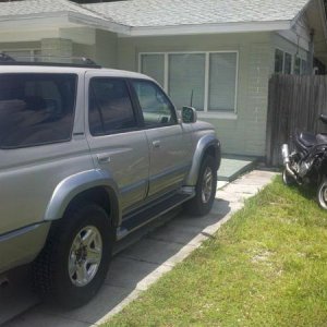 Our two vehicles