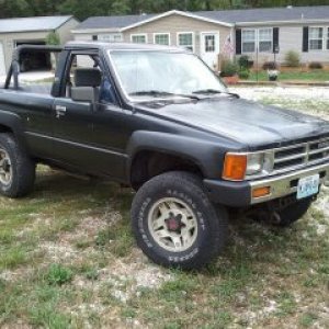 Tylers 4 Runner after