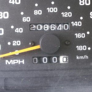 She's got some miles on her.