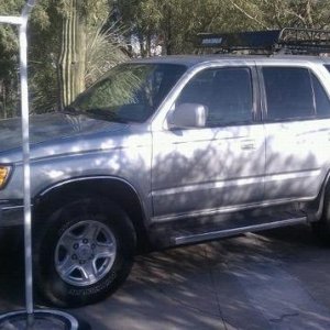 I bought the truck like this but without the Yakima rack. I threw that on the same day seeing as it was collecting dust at a buddy's house.