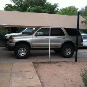 With the KM2s mounted up!