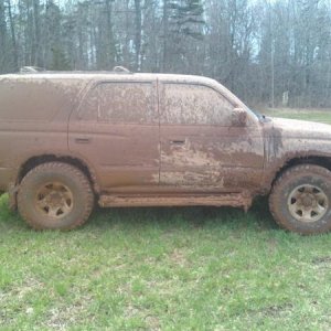 After rippin up a mud hole.