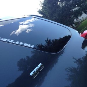 T4R Decal - 8" White