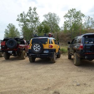 4 Toyota off-road models represented