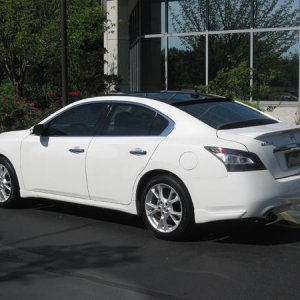 Roof Spoiler/40% Tints