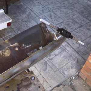 tapping the holes