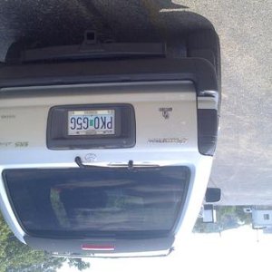 the back and what i did to it.