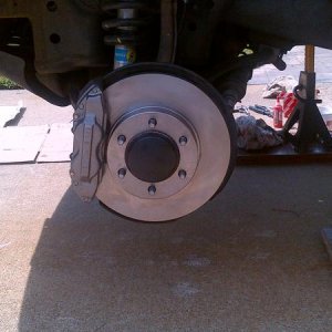 Tundra 231mm brake swap