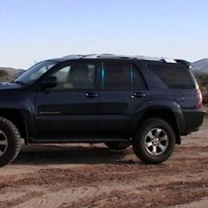 Out Playing around Table Mesa in Arizona. I had just installed the Cornfed 3/2 Spacer lift and the Jeep Rubicon 255/75R17 Mud Terrain tires.