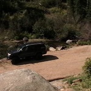 Picture next to Boulder Creek.