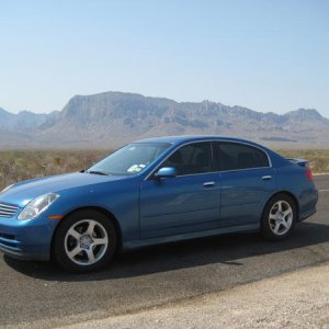 2003 Infiniti G35 at Big Bend, no longer have