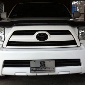 Black Plasti Dip for Front Emblem