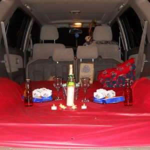 Who needs a 5 star restaraunt for Valentines day when you've got a 4runner?1