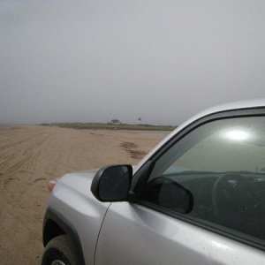 Race Point Light on a gray day