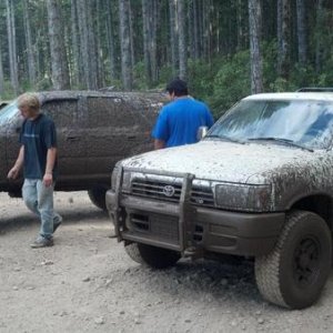 Randos runner an mine after a solid Mud Lake swampin