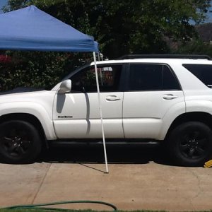 before 2.5'' front level kit