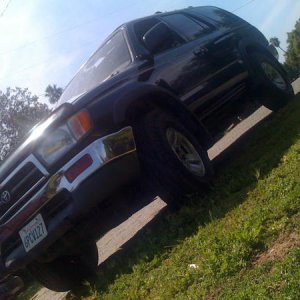 Had just got this , bumper and valance was a mess!
