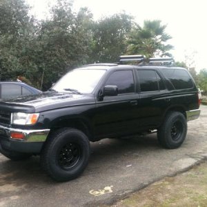 new 16x8.5 MB Wheels, and some 32" Cooper Discoverer ATP's