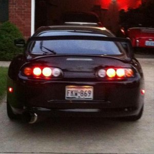 4 1/2 inch straight pipe, should b pushing around 1000hp to the wheels