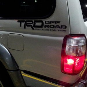 TRD Decal