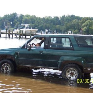 She thinks its a boat