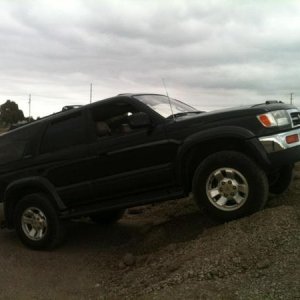 testing out the 4WD