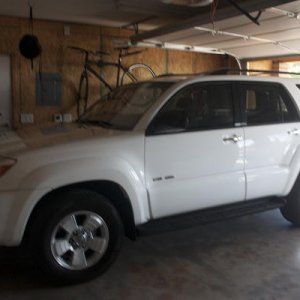 Blanca barely fits in the garage, time for a new house. ;-)