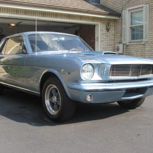1966 Mustang Coupe.