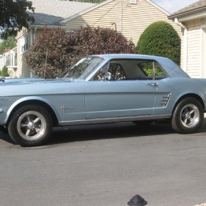 1966 Mustang Coupe.