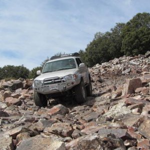 The Rock Garden on Gold Mountain Trail near Big Bear, CA