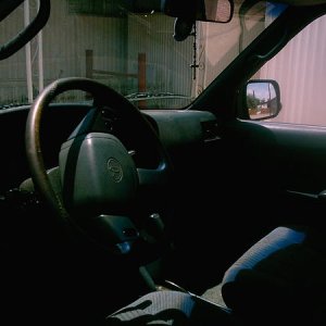 4 runner's front interior upon purchase