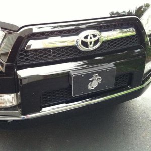 With my new plate from rockinplates.com
