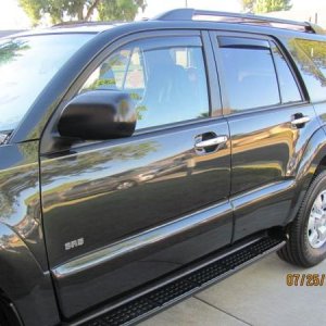 Weathertech wind deflectors