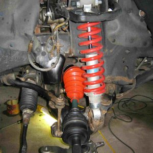 6 Car with new axle and lbj in