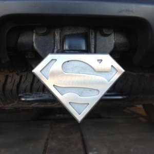 Billet aluminum and clear anodized.