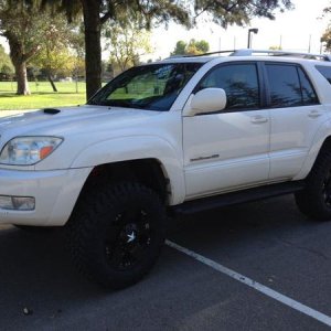 With the new lift and tires...