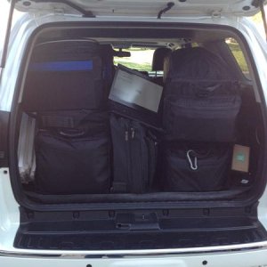 All my work stuff.