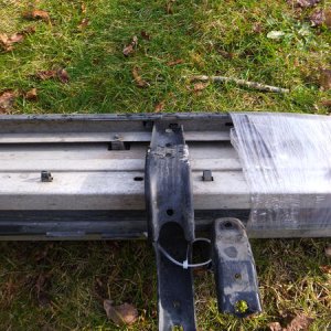 Twisted Bracket   struck on front sm