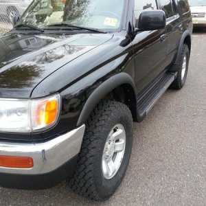 new tires and bed liner on all fenders and plastics