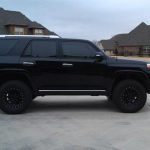 After LR UCA's, Toyo 285's and final alignment.