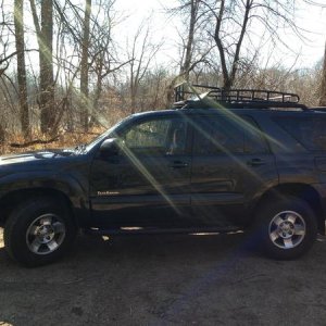 my 4runner with Rack