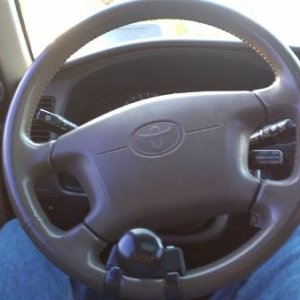 Steering knob for an extra 10 hp!