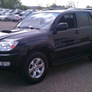 My 05 4Runner Sport 4x4, bought in May or 2012.