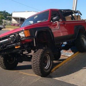 4runner flexing